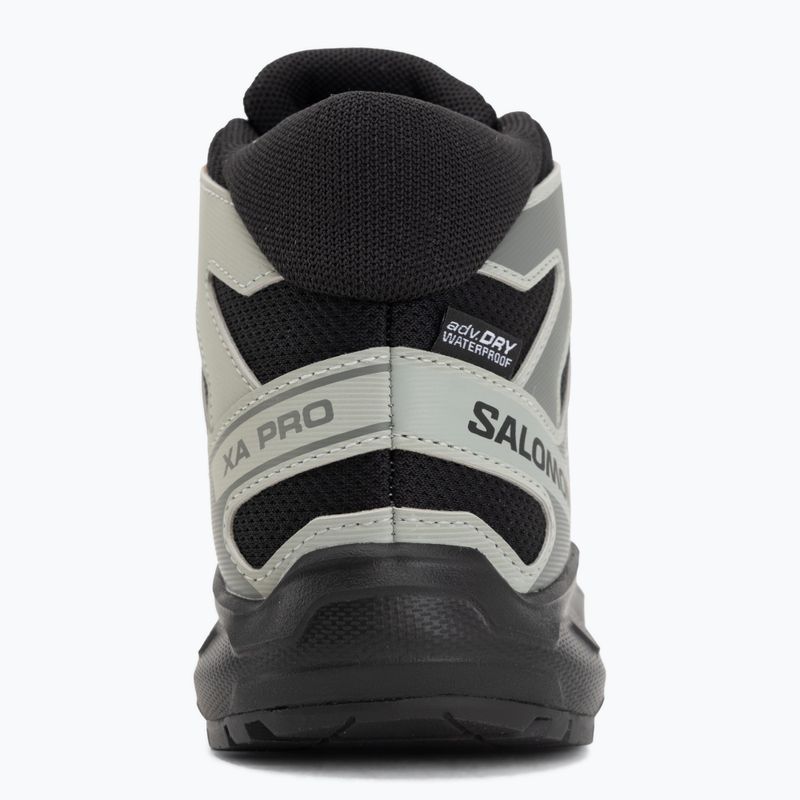 Scarponcini da trekking bambini Salomon XA PRO MID Waterproof black/sedona sage 6
