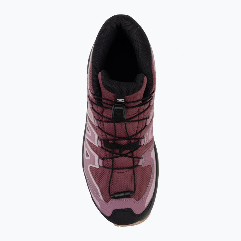 Scarponcini da trekking bambini Salomon XA Pro Mid Waterproof nocturne/dusky orchid 5
