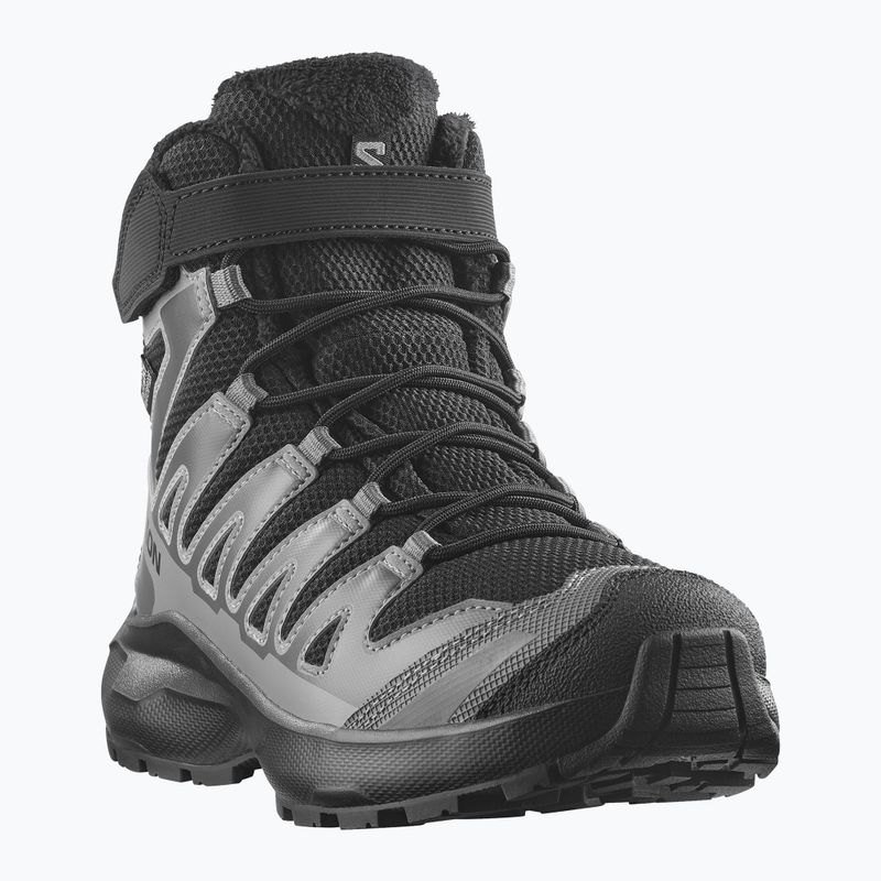 Scarponcini da trekking bambini Salomon XA Pro Winter Waterproof black/castlerock 3