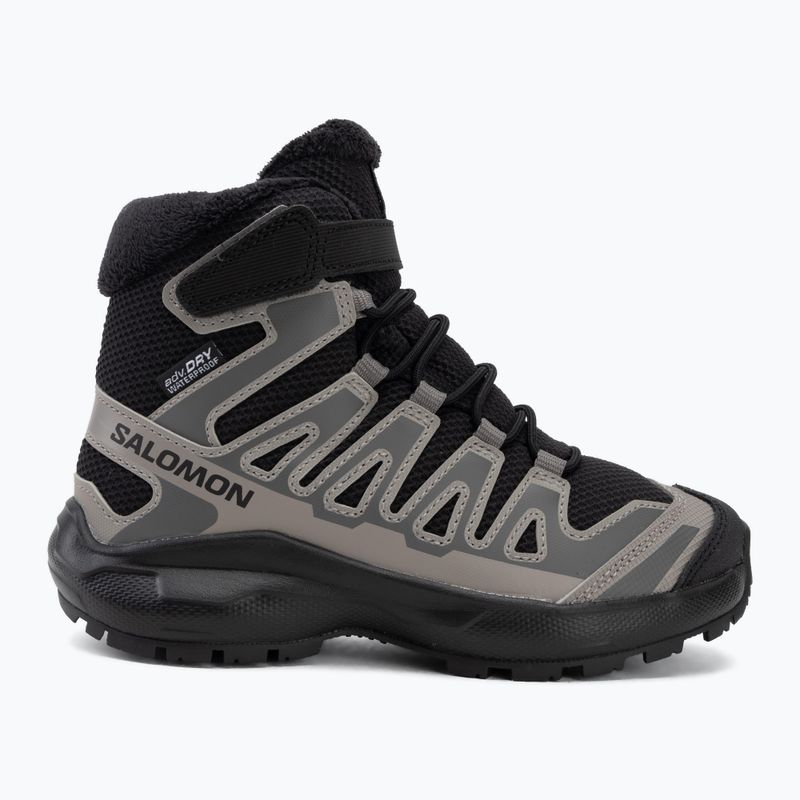 Scarponcini da trekking bambini Salomon XA Pro Winter Waterproof black/castlerock 2