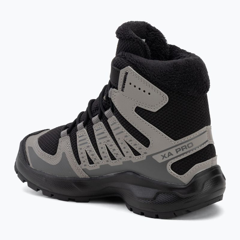 Scarponcini da trekking bambini Salomon XA Pro Winter Waterproof black/castlerock 3