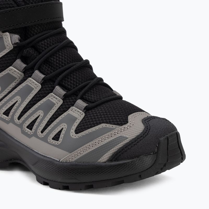 Scarponcini da trekking bambini Salomon XA Pro Winter Waterproof black/castlerock 7