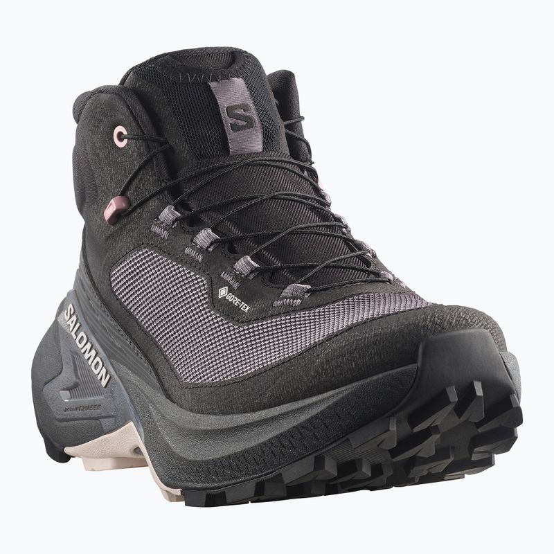 Scarpe da trekking donna Salomon Genesis Mid GTX black/dawn pink