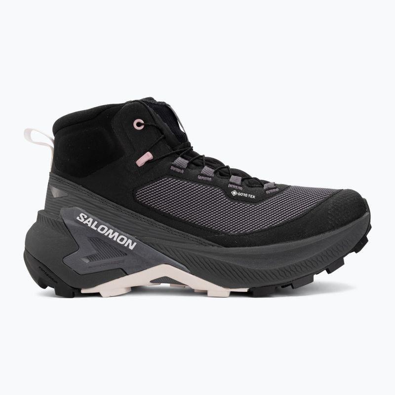 Scarpe da trekking donna Salomon Genesis Mid GTX black/dawn pink 2