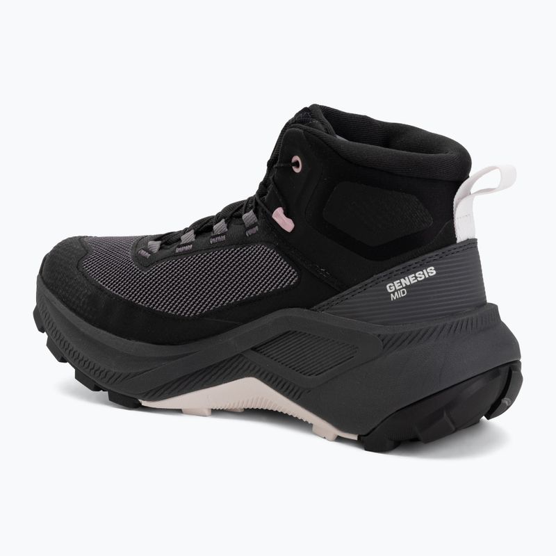 Scarpe da trekking donna Salomon Genesis Mid GTX black/dawn pink 3