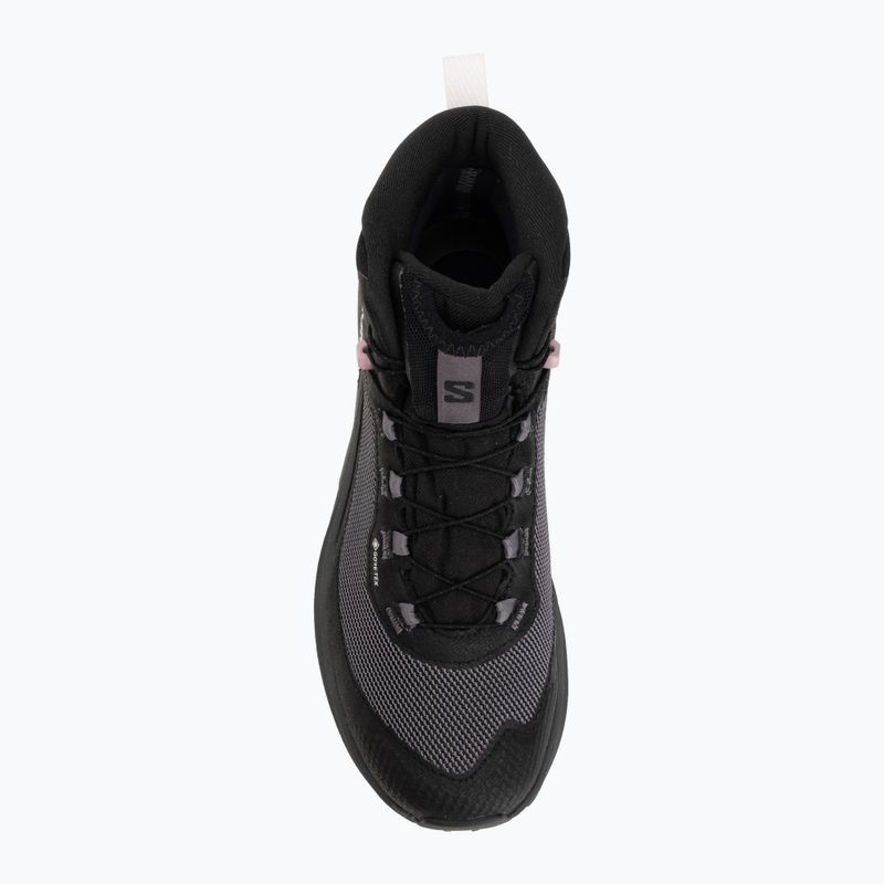 Scarpe da trekking donna Salomon Genesis Mid GTX black/dawn pink 5