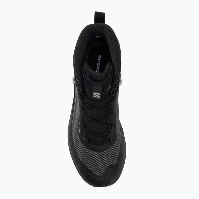 Scarpe da trekking uomo Salomon Genesis Mid GTX black/asphalt 5