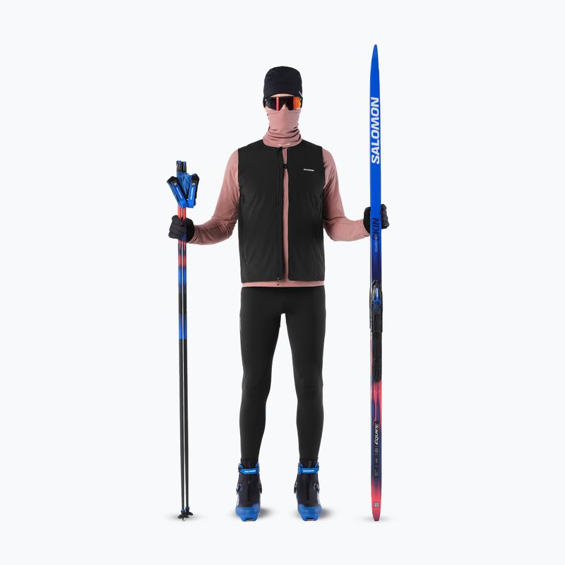 Guanti da corsa Salomon Tech Softshell deep black 4
