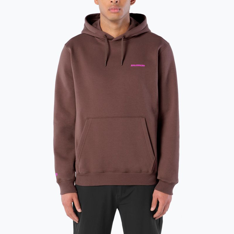 Felpa da corsa uomo Salomon Shortney Hoodie shopping bag 2