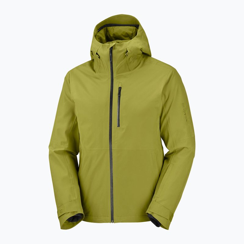 Giacca da sci da uomo Salomon Highland cardamon seed 7