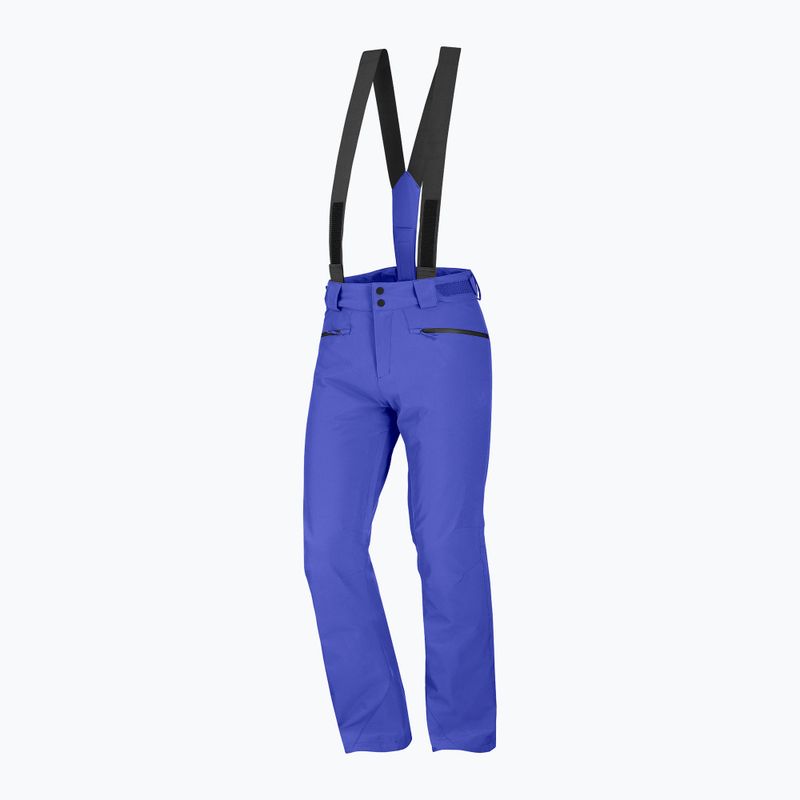 Pantaloni da sci da uomo Salomon Edge clematis blue 6