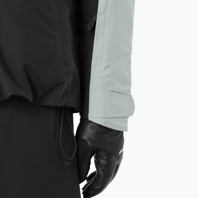 Giacca da sci da uomo Salomon Brilliant 2.0 wrought iron/deep black 6