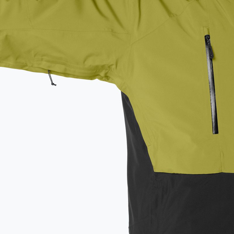 Giacca da sci da uomo Salomon Brilliant 2.0 cardamon seed/deep black 5