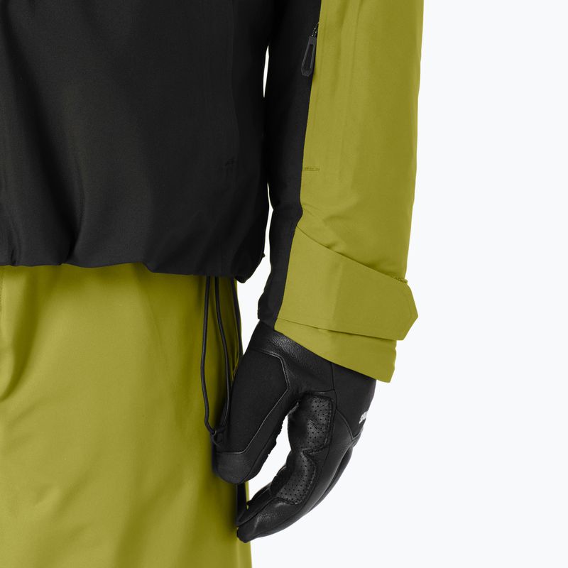 Giacca da sci da uomo Salomon Brilliant 2.0 cardamon seed/deep black 6