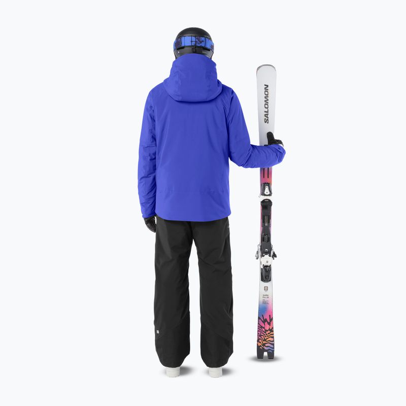 Giacca da sci da uomo Salomon Brilliant 2.0 clematis blue 3