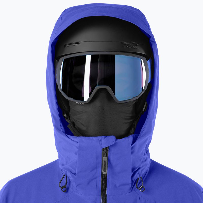 Giacca da sci da uomo Salomon Brilliant 2.0 clematis blue 5