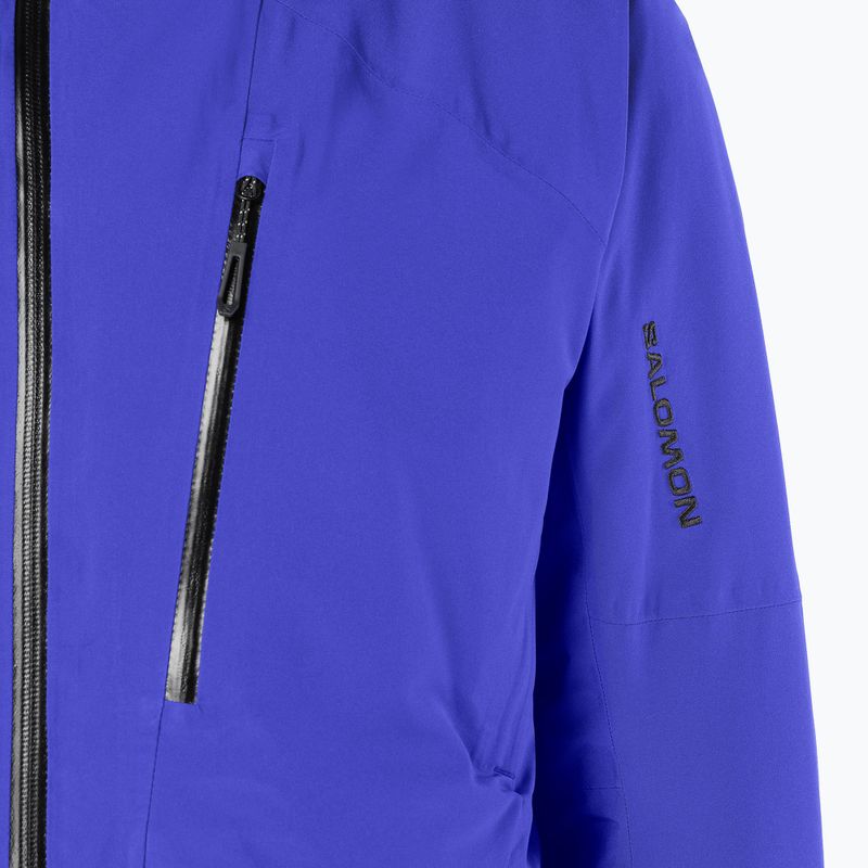 Giacca da sci da uomo Salomon Brilliant 2.0 clematis blue 6