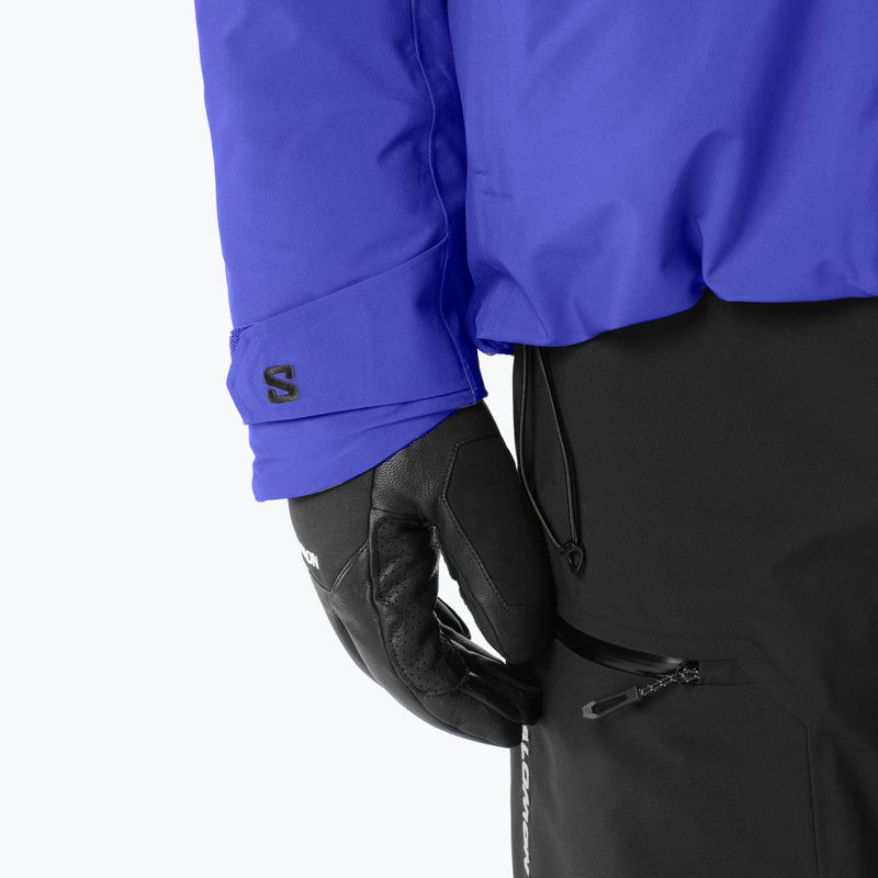 Giacca da sci da uomo Salomon Brilliant 2.0 clematis blue 8