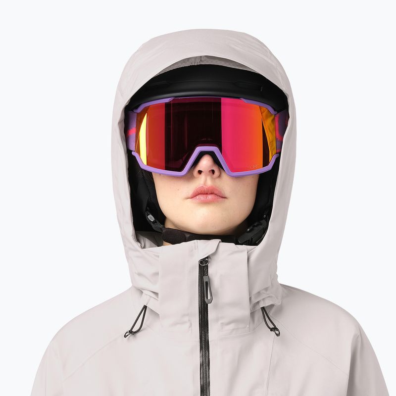 Giacca da sci da donna Salomon Brilliant 2.0 silver cloud 3