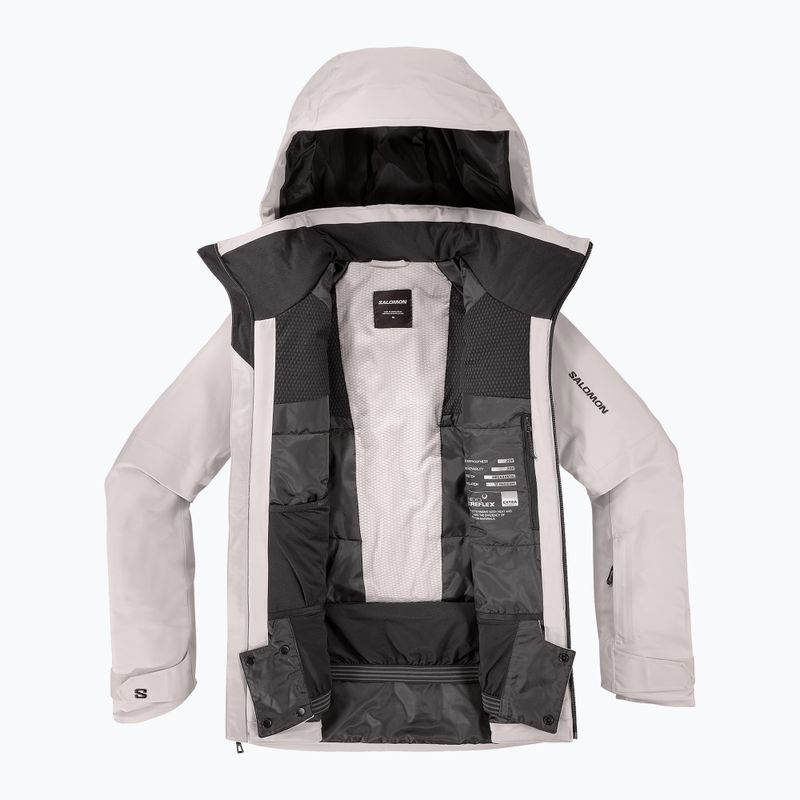 Giacca da sci da donna Salomon Brilliant 2.0 silver cloud 8