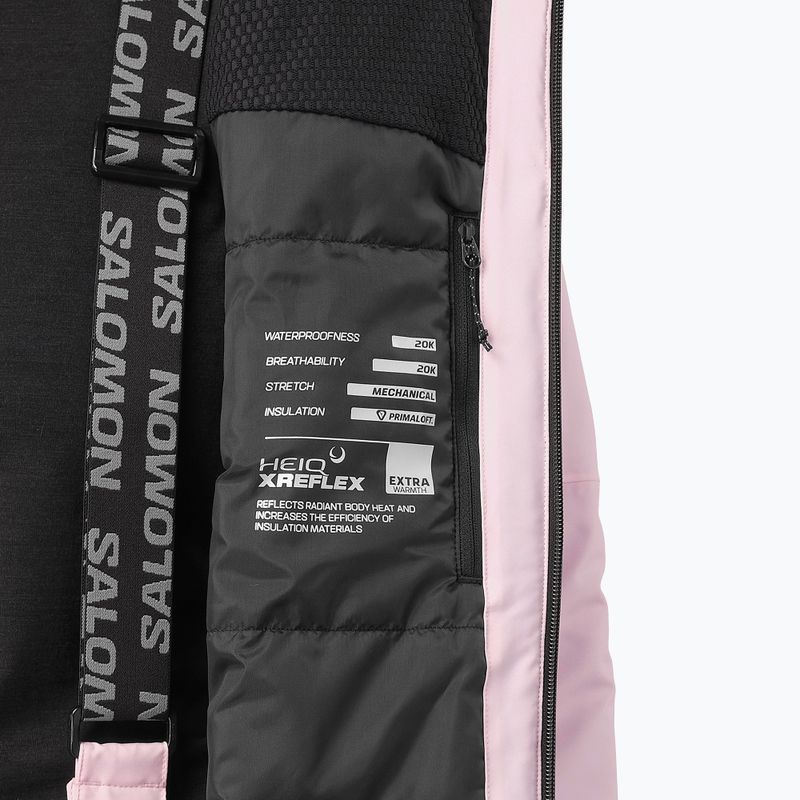 Giacca da sci da donna Salomon Brilliant 2.0 icy pink 6