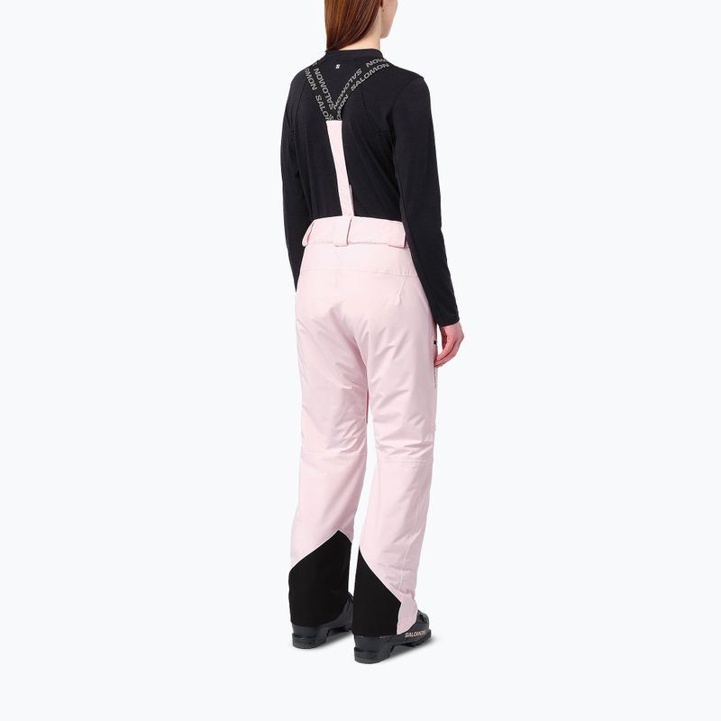Pantaloni da sci da donna Salomon Brilliant icy pink 2