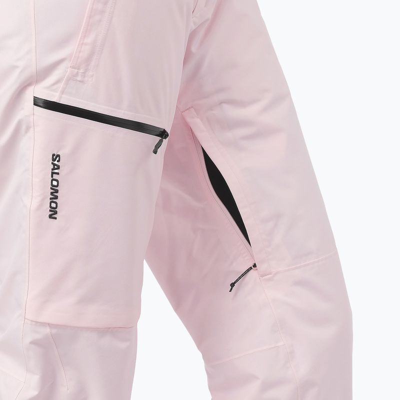 Pantaloni da sci da donna Salomon Brilliant icy pink 4
