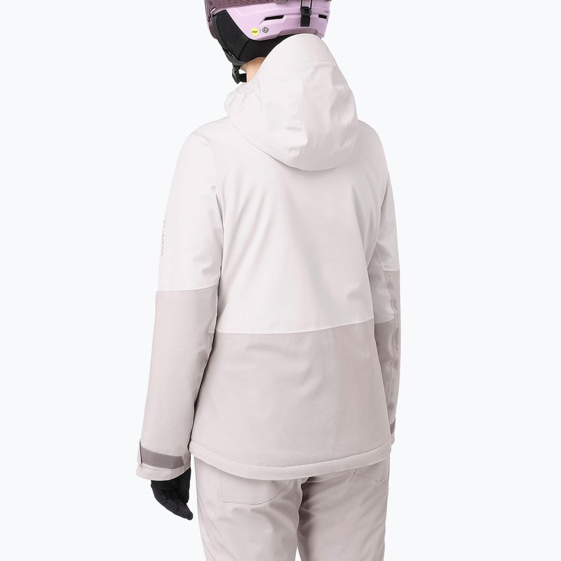 Giacca da sci da donna Salomon Highland white sand/silver cloud 2