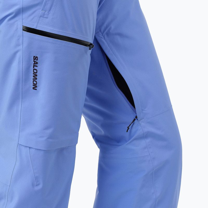 Pantaloni da sci da donna Salomon Brilliant wedgewood 4