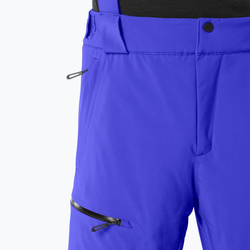Pantaloni da sci da uomo Salomon Brilliant clematis blue 3