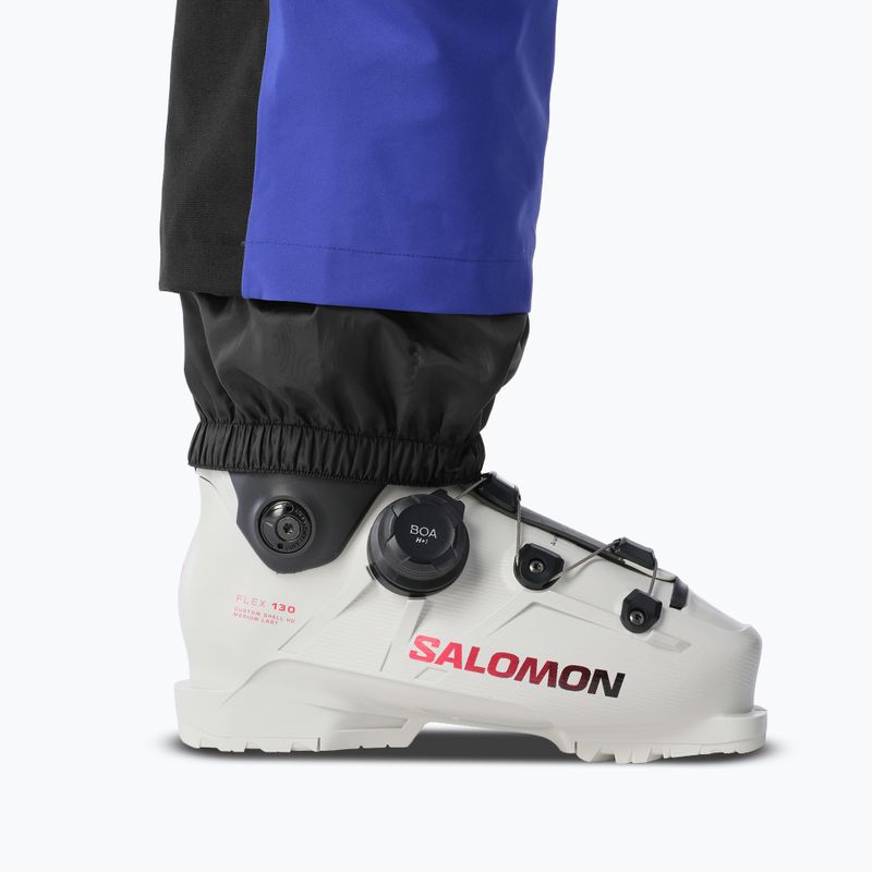 Pantaloni da sci da uomo Salomon Brilliant clematis blue 5