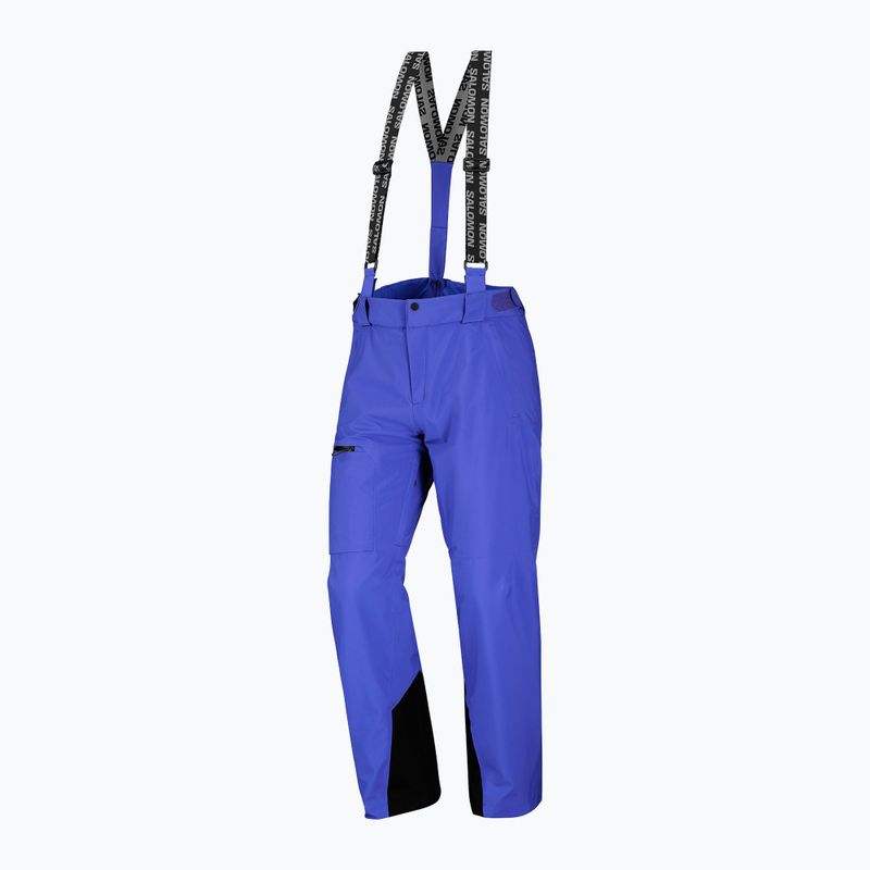 Pantaloni da sci da uomo Salomon Brilliant clematis blue 6
