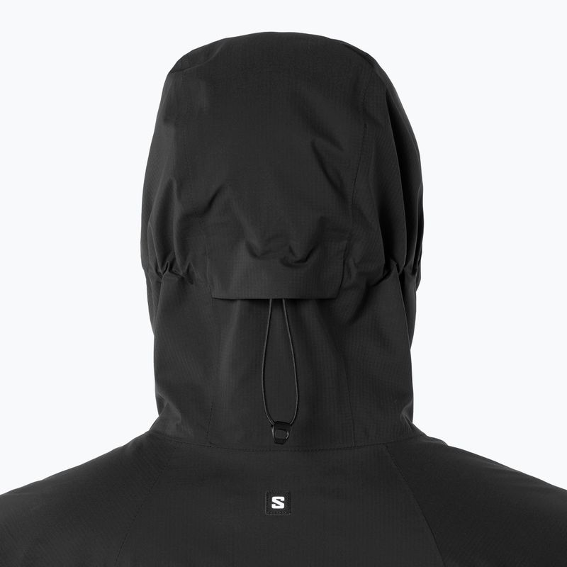 Giacca impermeabile da uomo Salomon Outquest 2.5L deep black 3