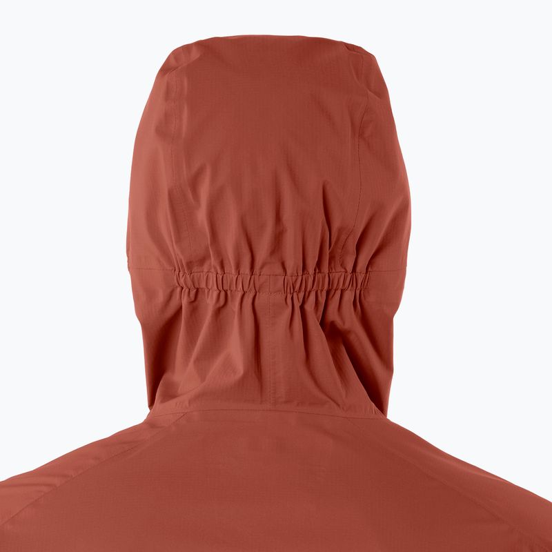 Giacca da corsa da uomo Salomon Bonatti Waterproof burnt umber 3