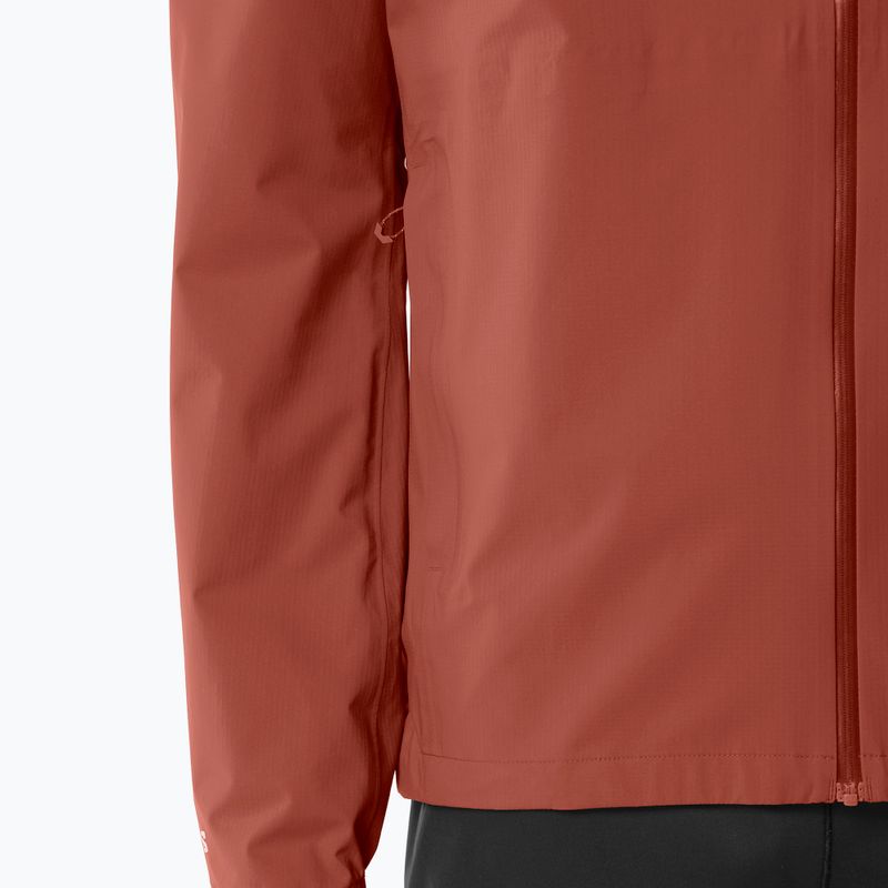Giacca da corsa da uomo Salomon Bonatti Waterproof burnt umber 6
