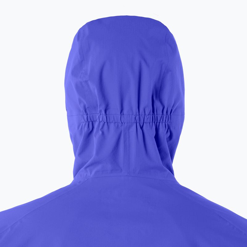 Giacca da corsa da uomo Salomon Bonatti Waterproof clematis blue 3