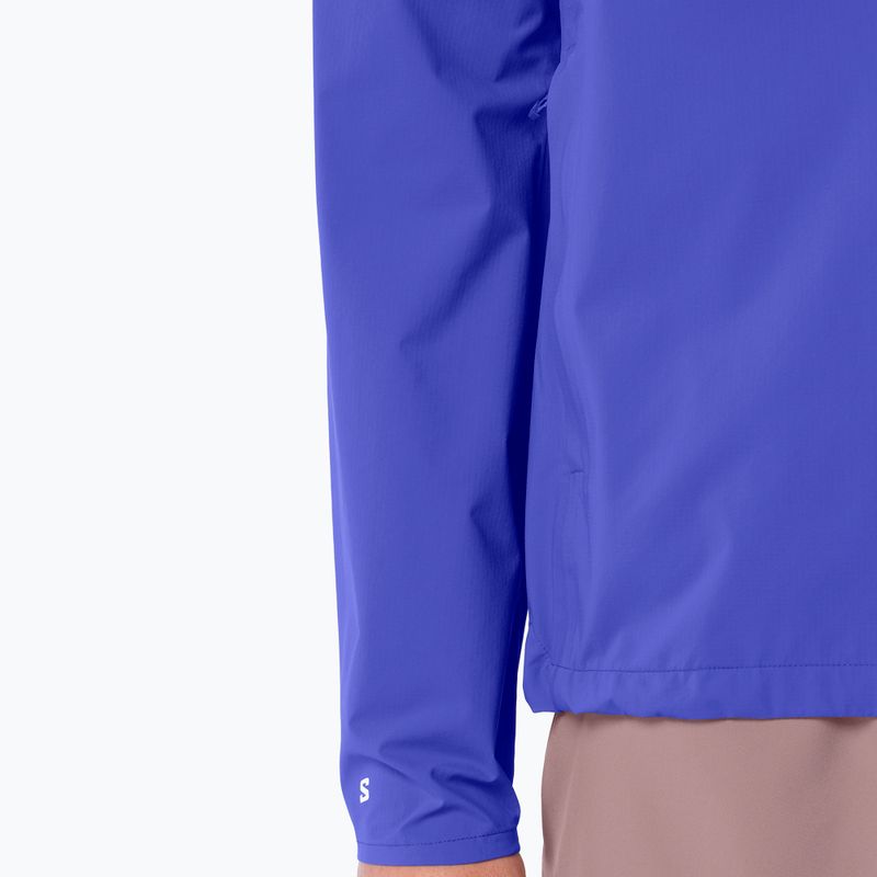 Giacca da corsa da uomo Salomon Bonatti Waterproof clematis blue 6