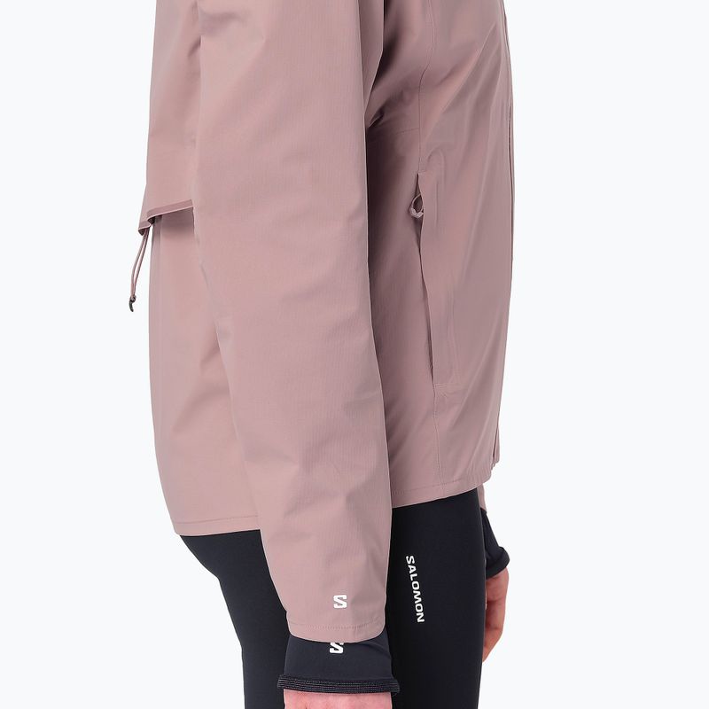 Giacca da running da donna Salomon Bonatti Waterproof antler 5