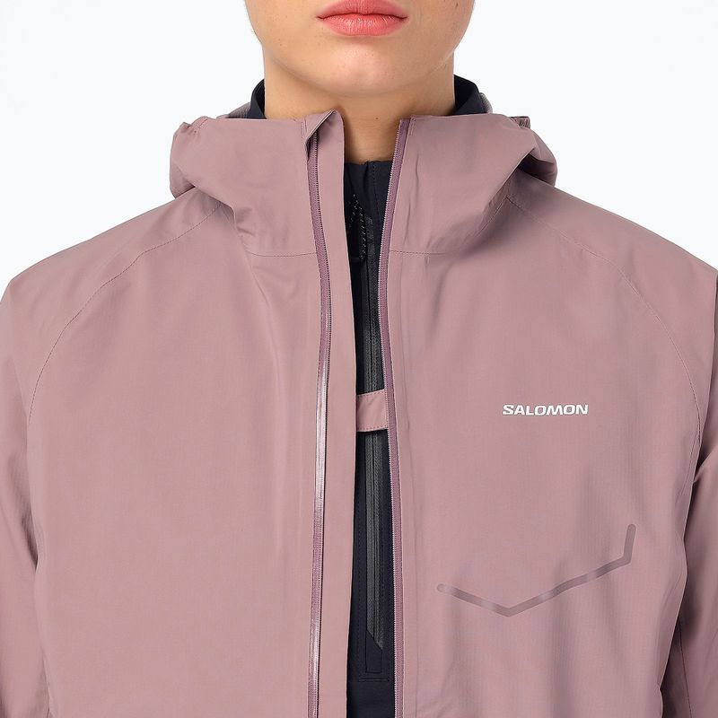 Giacca da running da donna Salomon Bonatti Waterproof antler 6