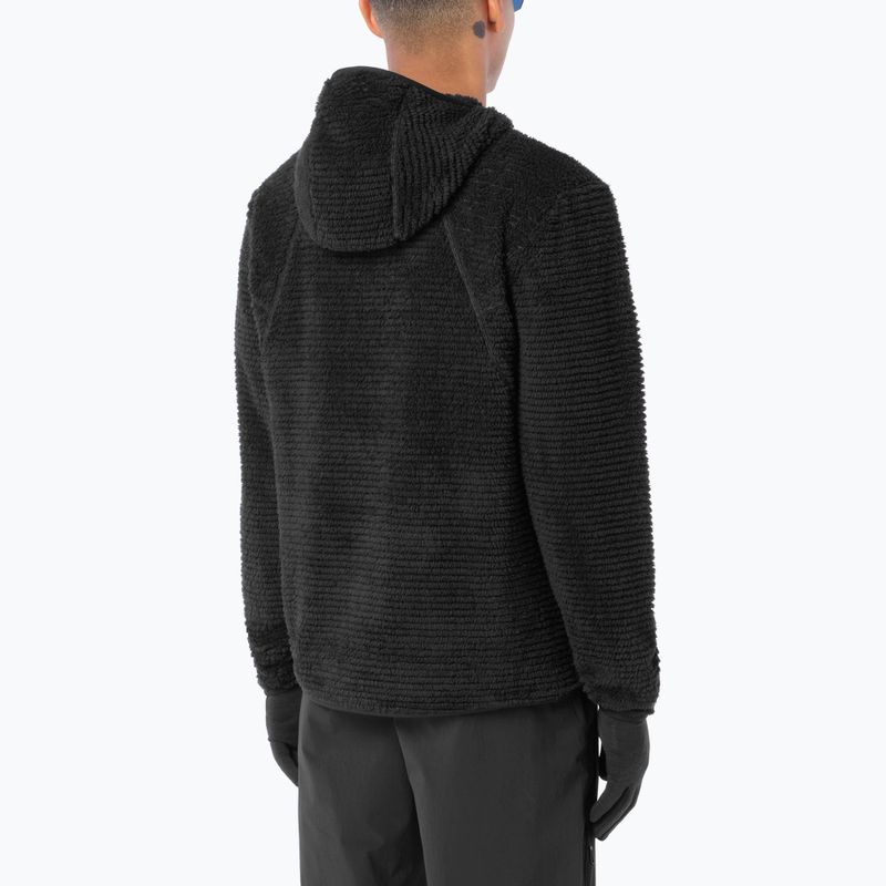 Pile uomo Salomon Thernova Fleece Hoodie deep black 2