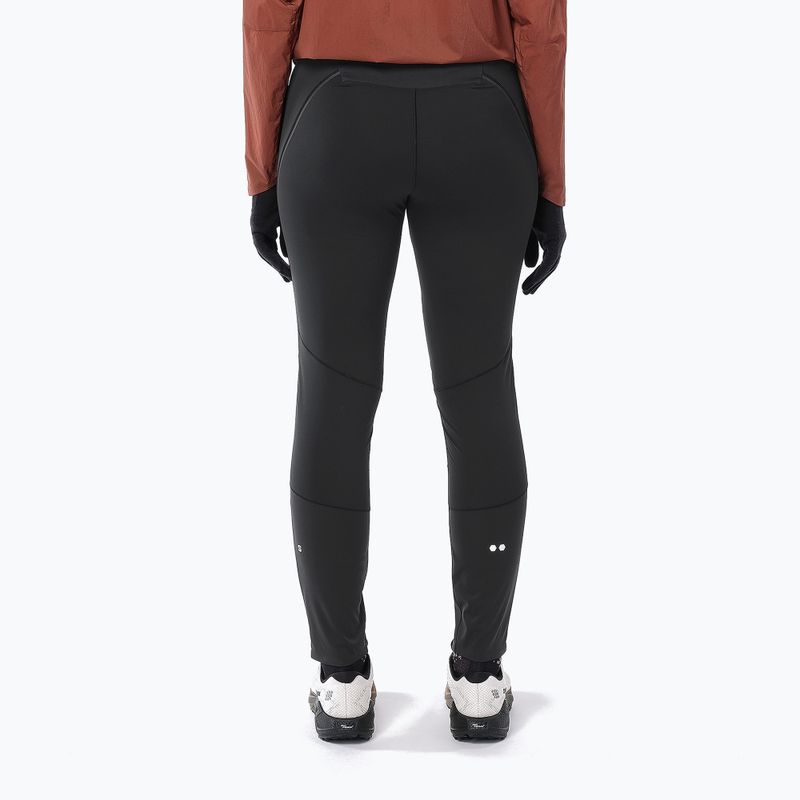 Leggings da corsa da donna Salomon Sense Softshell Tights deep black 2