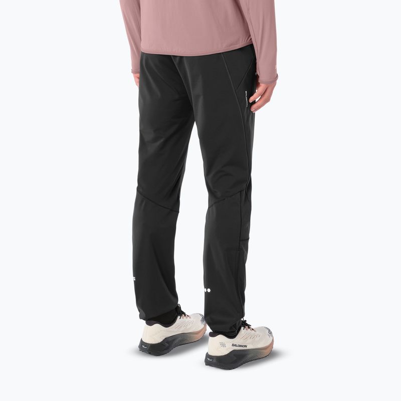 Pantaloni da running da uomo Salomon Sense Softshell Pants deep black 2
