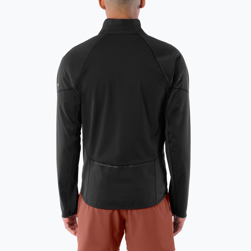 Giacca da corsa da uomo Salomon Sense Softshell Jacket deep black 2