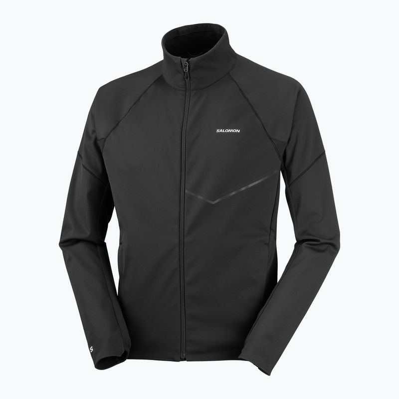 Giacca da corsa da uomo Salomon Sense Softshell Jacket deep black 7