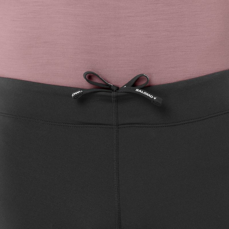 Leggings da running uomo Salomon Shakeout Core Warm Tights deep black 4