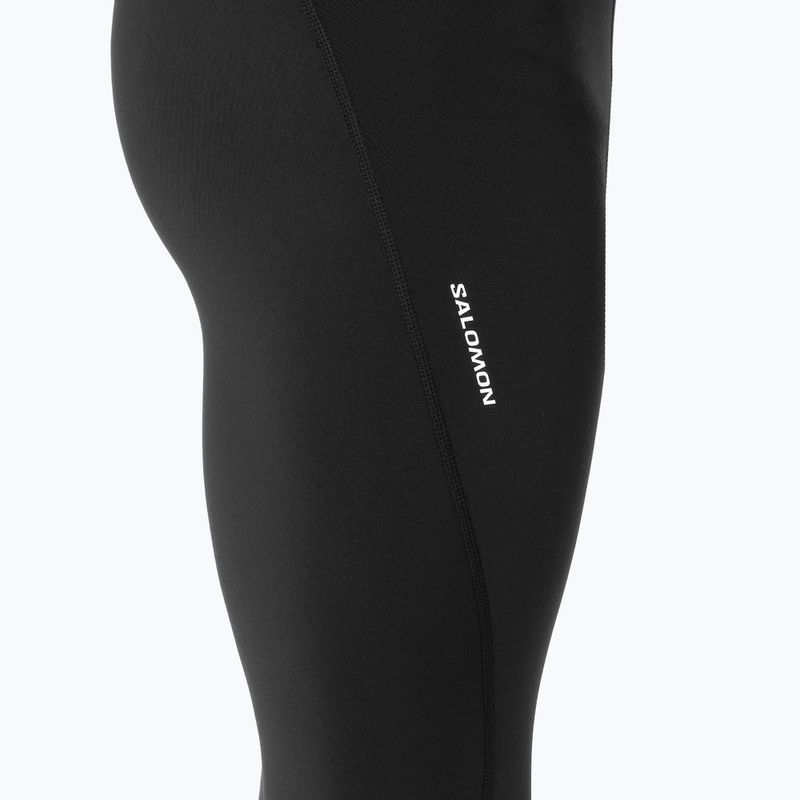 Leggings da running uomo Salomon Shakeout Core Warm Tights deep black 7