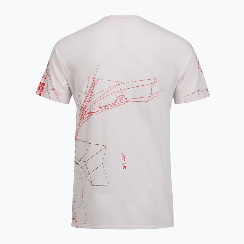 Maglia da corsa da uomo Salomon S\Lab Speed Tee SS lilac ash 2
