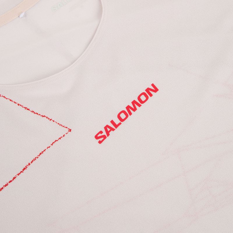 Maglia da corsa da uomo Salomon S\Lab Speed Tee SS lilac ash 3