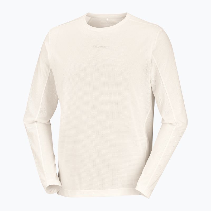 Longsleeve da running uomo Salomon Shakeout Core Tee GFX LS whisper white/pink frosting 5