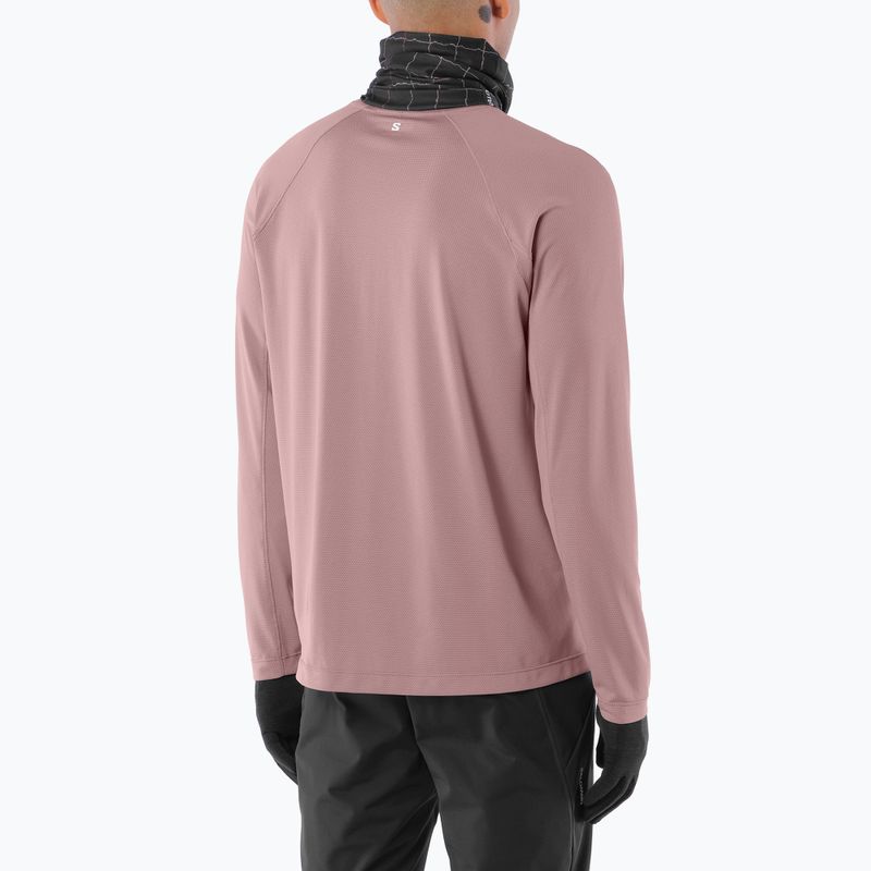 Longsleeve da running uomo Salomon Shakeout Core LS Tee antler 2